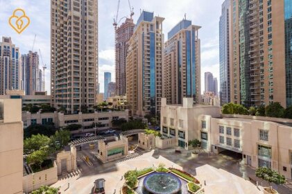 Keysplease Modern 1 B/R Apt Burj residences Downtown Dubai