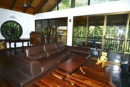 Luxury rainforest villa