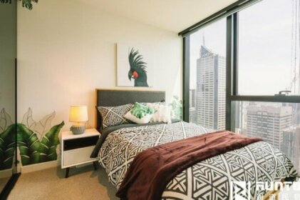 Deluxe&Stylish 2BRs APT in Collins House Melbourne CBD Free Tram Zone