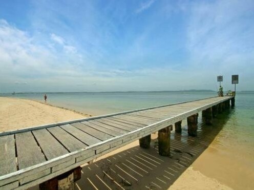 The Shoal One Block From the Beach