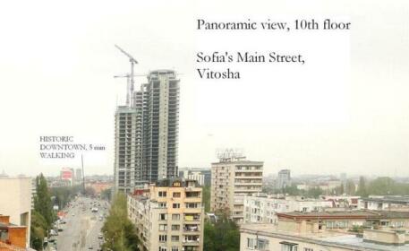 Panoramic Downtown Vitosha Apartment