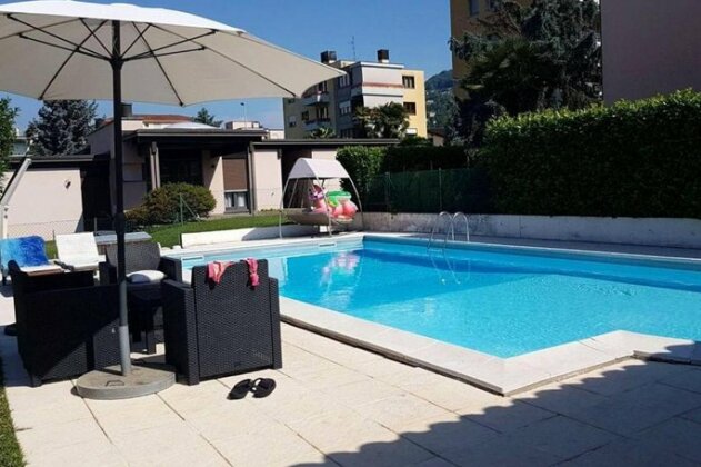 Villa With one Bedroom in Caslano With Wonderful Mountain View Pool Access Enclosed Garden - Photo2