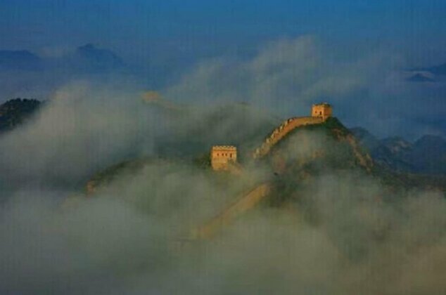 Baoshan Farmhouse Near Jinshanlin Scenic Spot Great Wall Watching Sunrise and Sunset