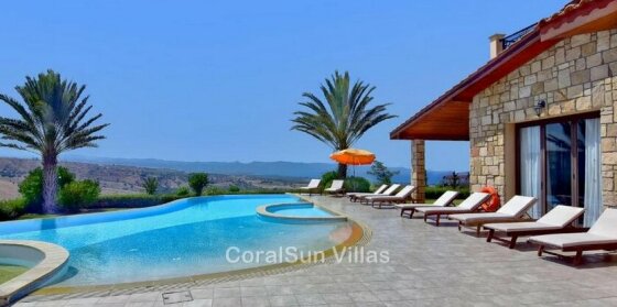 Amazing Luxury Villa In Paphos Extremely Large Pool Jacuzzi Gym Games Room
