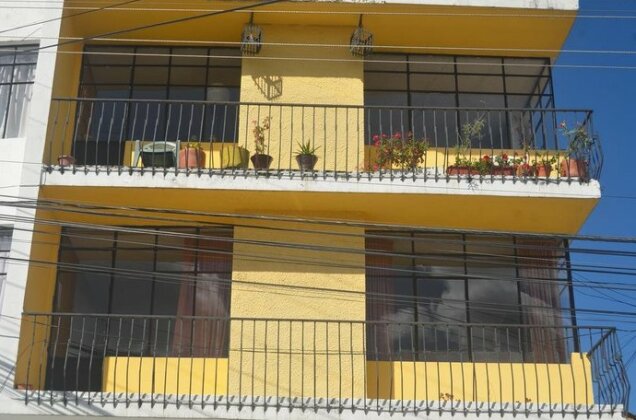The Quito Guest House with Yellow Balconies