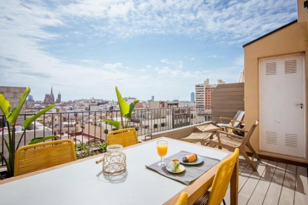 Central penthouse with terrace Placa Catalunya III - Photo2