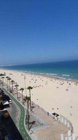 El mirador de la playa Cadiz