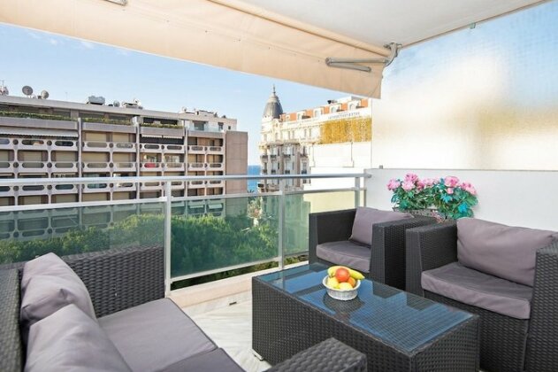 Last floor sea view - 100m from Croisette and beaches - 5 min walk from Palais - Photo2