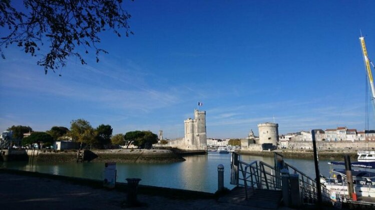 Sur le vieux port centre de la Rochelle