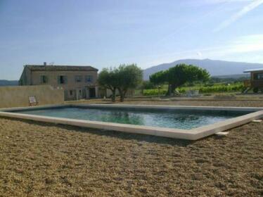 La Grange de Campaulise - Camping a la ferme - Roulotte - Mont Ventoux