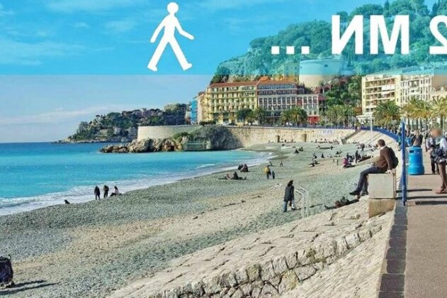 Gilly 4 - F2 Exceptionnel Vue Mer Moderne Climatisation Vieux-Nice - Photo5