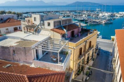 The ROOF - Sea View Apartment in the center of Aegina town