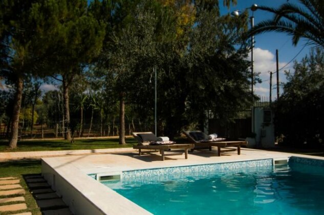 Country Villa Peloponnese with tennis court and pool