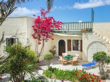 Bougainvillea house in Crete