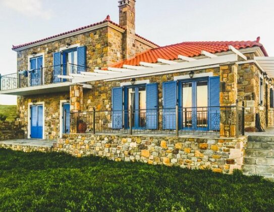 Rustic Stone Villa Overlooking Moudros And Diapori