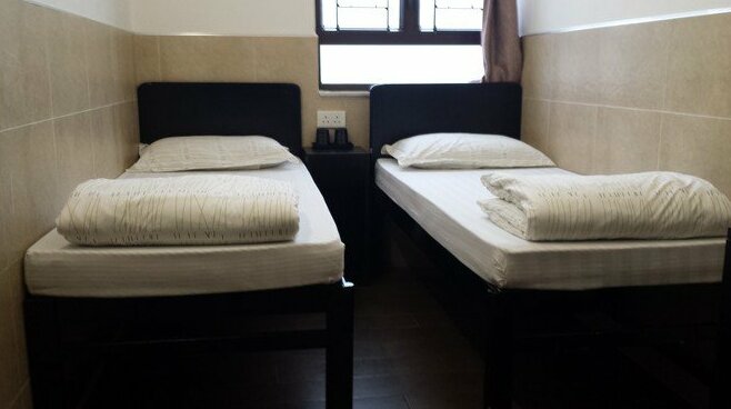 Twin Bed room in Central Mongkok