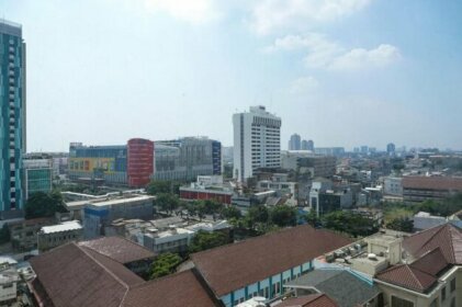 Affordable 2BR Mediterania Gajah Mada Apartment By Travelio