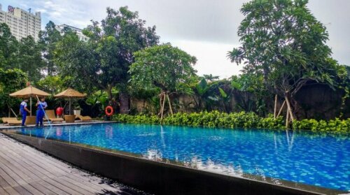 Elegant 2BR Veranda Residence Puri Apt by Travelio