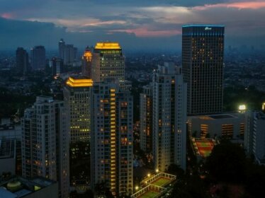 Fantastic View FX Sudirman 2 BR Apartment By Travelio