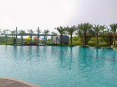 New Furnished 1BR Apartment at Gold Coast near PIK By Travelio