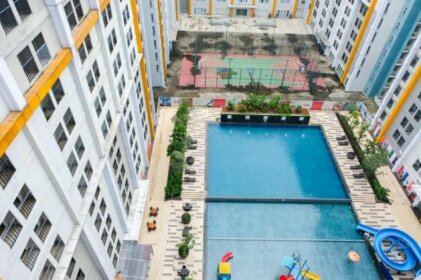 Simply Furnished 1BR @ Skyline Paramount Apartment By Travelio
