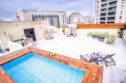 Mamilla Luxury Rooftop-private pool - 650sqm