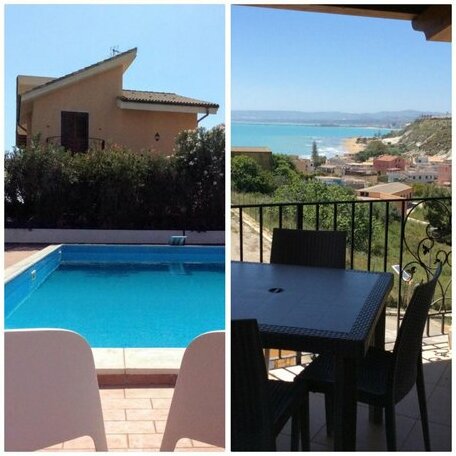 Nuovo Apt in Villa full optional con piscina e veranda vista mare a 500 mt dalla spiaggia della Scal - Photo2
