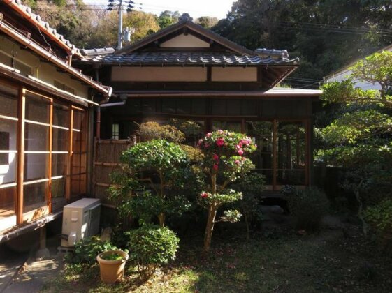 Traditional Japanese House Near Sea