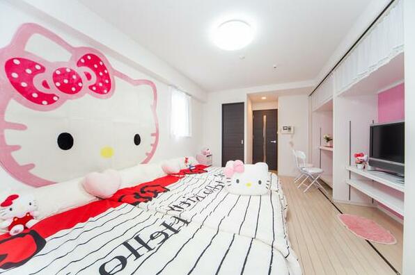 Hello Kitty Room in Namba 1301 Wifi - Photo4
