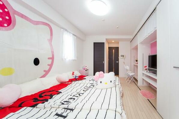 Hello Kitty Room in Namba 1301 Wifi - Photo5