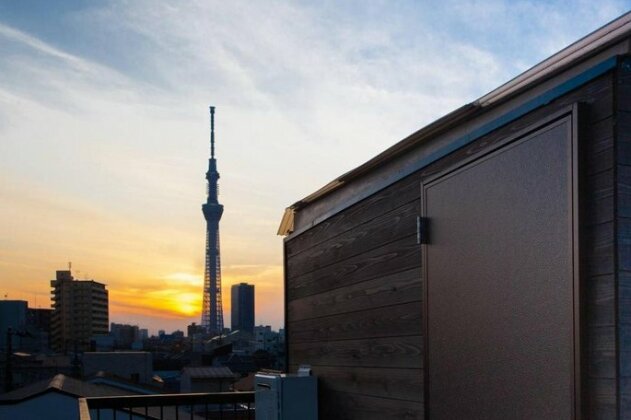 Rooftop Bath&Skytree View
