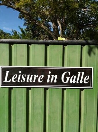 Leisure in Galle