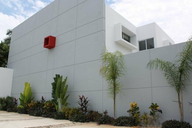 Red Cube House