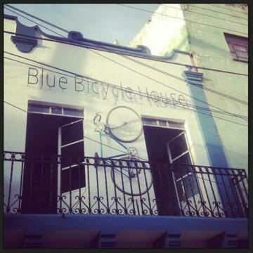 Blue Bicycle House