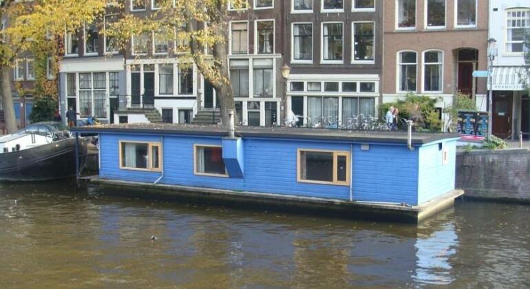 The Blue Houseboat