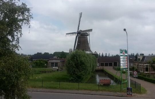 Mill view bij Leeuwarden