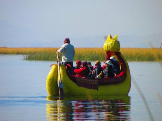 Uros Floating Home Titicaca