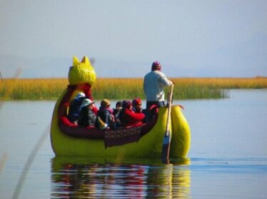 Uros Floating Home Titicaca