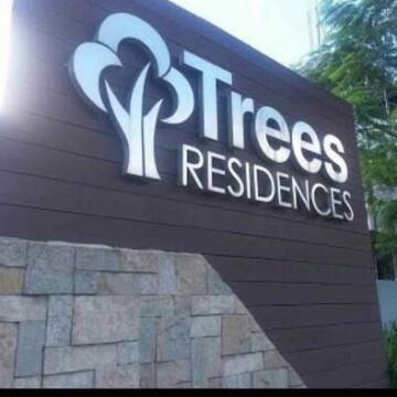 Homey 1BR at Trees Residences for 3 Pax