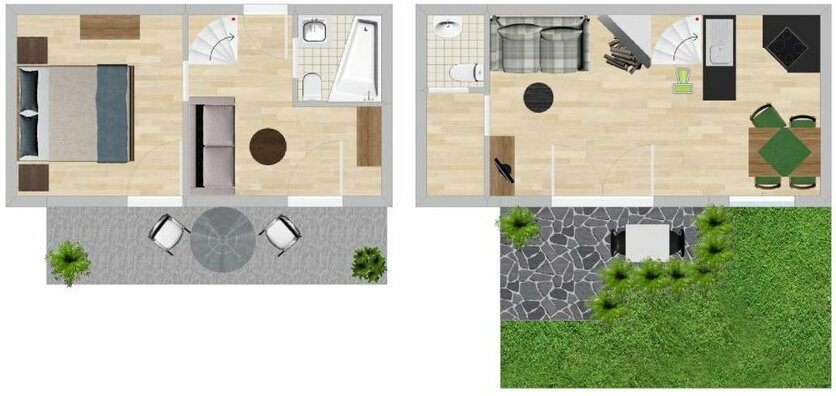Mosainette mit Terrasse - Photo3