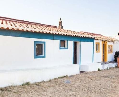 Blue and Yellow Mediterranean House
