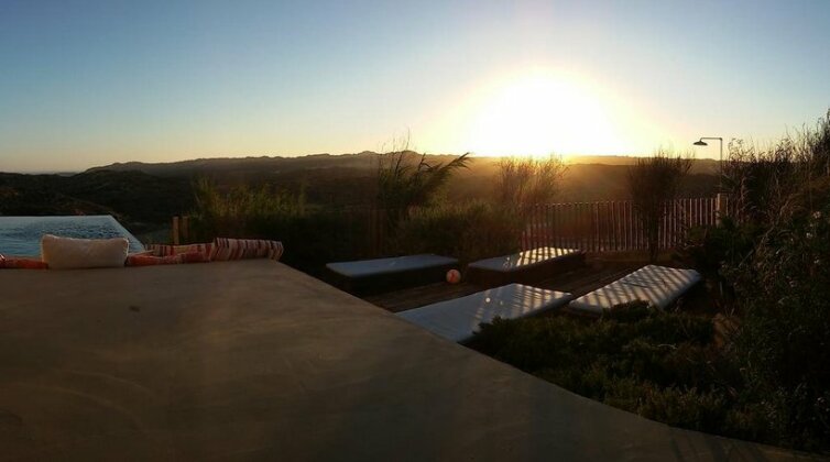 Villa beach and sand dune views