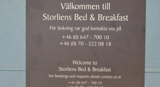 Storliens Bed and Breakfast