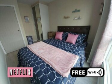BTS Ekamai 1 Bed room with Swimming Pool Fitness Free Wi-Fi and Netflix near Bangkok U