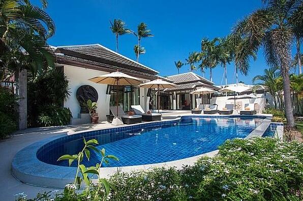 Blossom Dew Villa B 3 Bed Beachfront Villa in Samui - Photo2