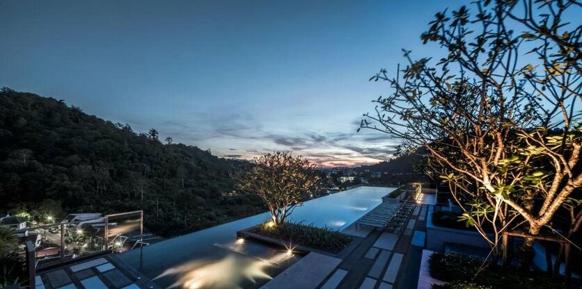New Luxury skyrise bedroom in Phuket Town - Photo3