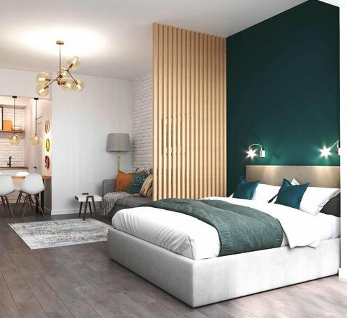 Green Studio Apartment Tashkent - Photo2